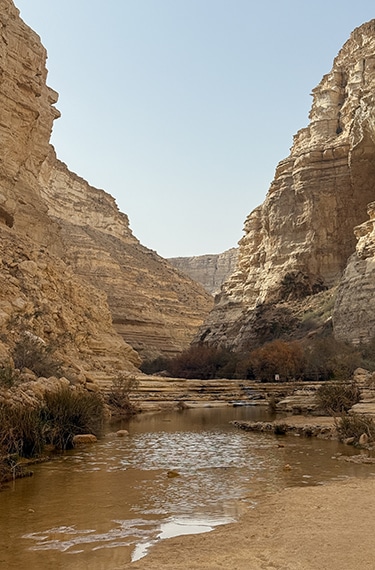 מצוקי עין עבדת בשמורה היפה